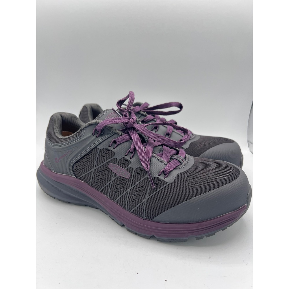 NIB Keen Vista Energy Women's Carbon Fiber Toe Shoe Gray/Purple US Size 9.5M